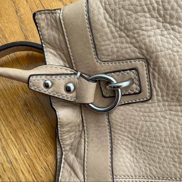 Coach Leather Ruffle Shoulder Bag - Picture 10 of 16